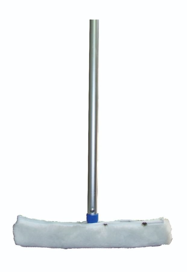 Aplicador de cera de 40 cm com cabo de alumínio