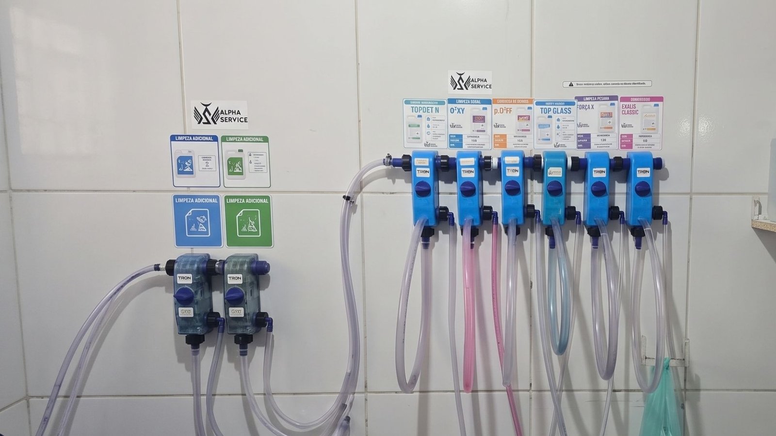 Manutenção de diluidores