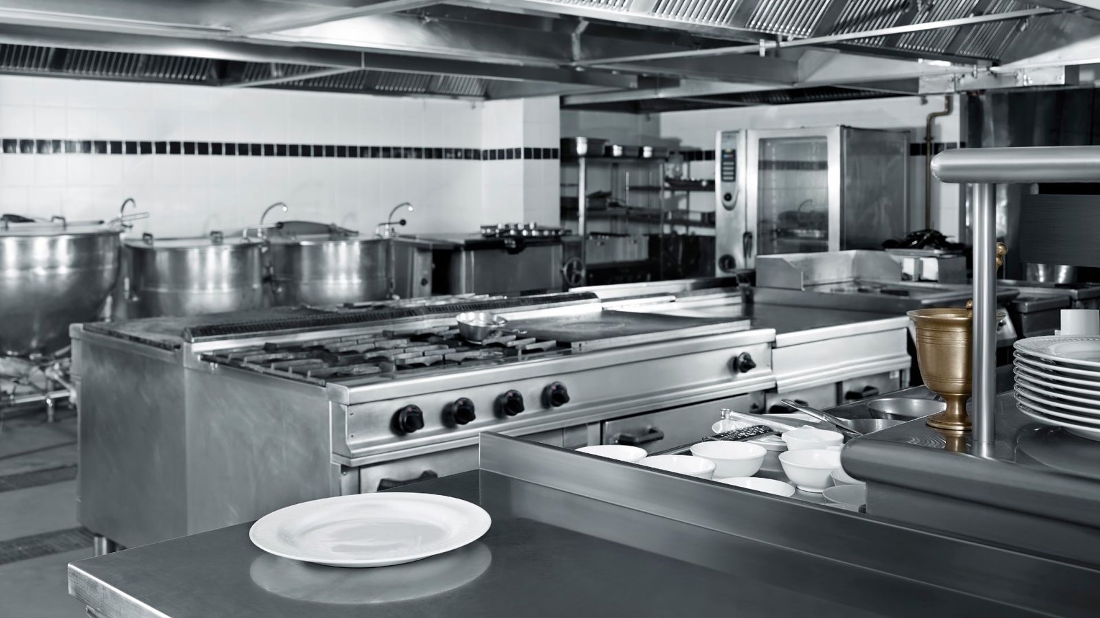 Produtos de limpeza para cozinhas industriais
