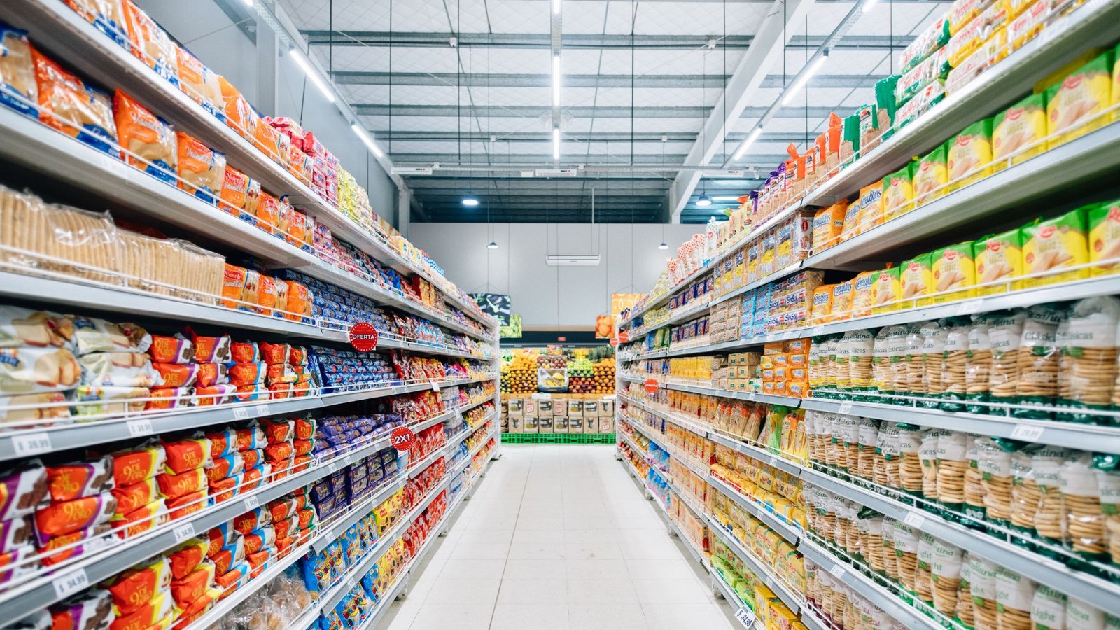 Produtos de limpeza para supermercados